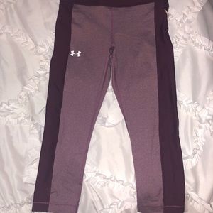 Under Armour Cropped Leggings with ASU detail